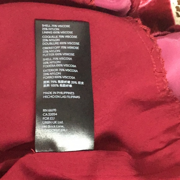 NWT Anthropologie Connie Velvet Skirt - Picture 4 of 9